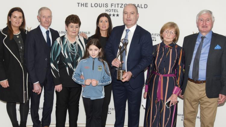 Person of the Year accolade is presented to Tipperary senior hurling manager Liam Cahill