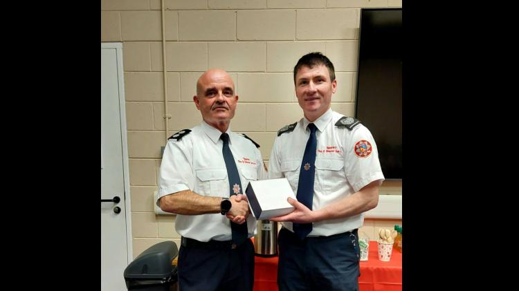 Tipperary Station Officer retires after 31 years of dedicated service