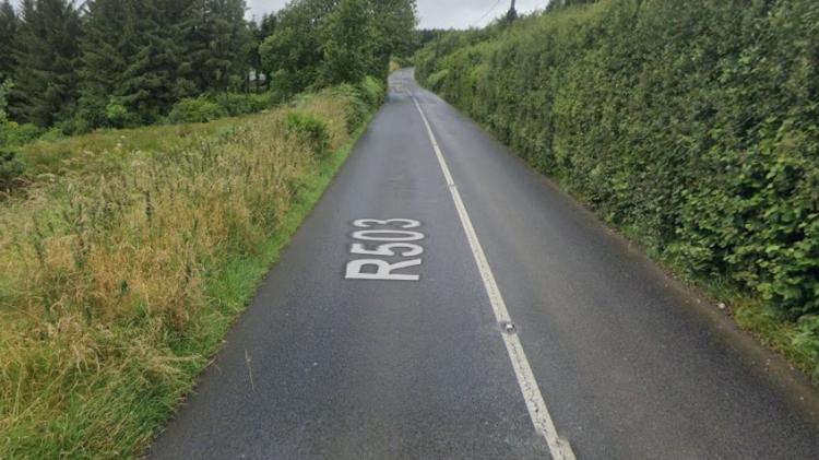 a section of the R503 - Google Maps.