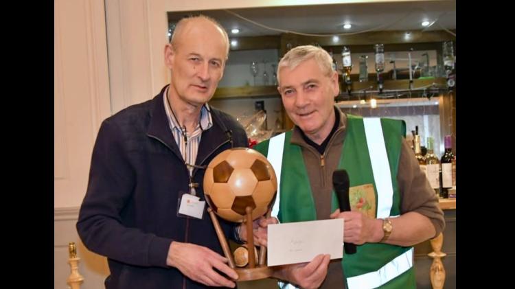 Woodturner honoured for his model sliotar celebrating&nbsp;Tipperary's All-Ireland hurling win