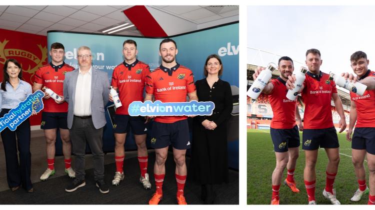 Tipperary-based water brand becomes Munster Rugby hydration partner