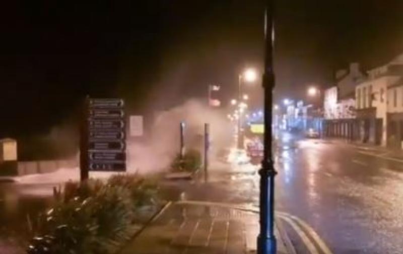 FOOTAGE: See the effects of Storm Eunice as it wreaks havoc across Ireland