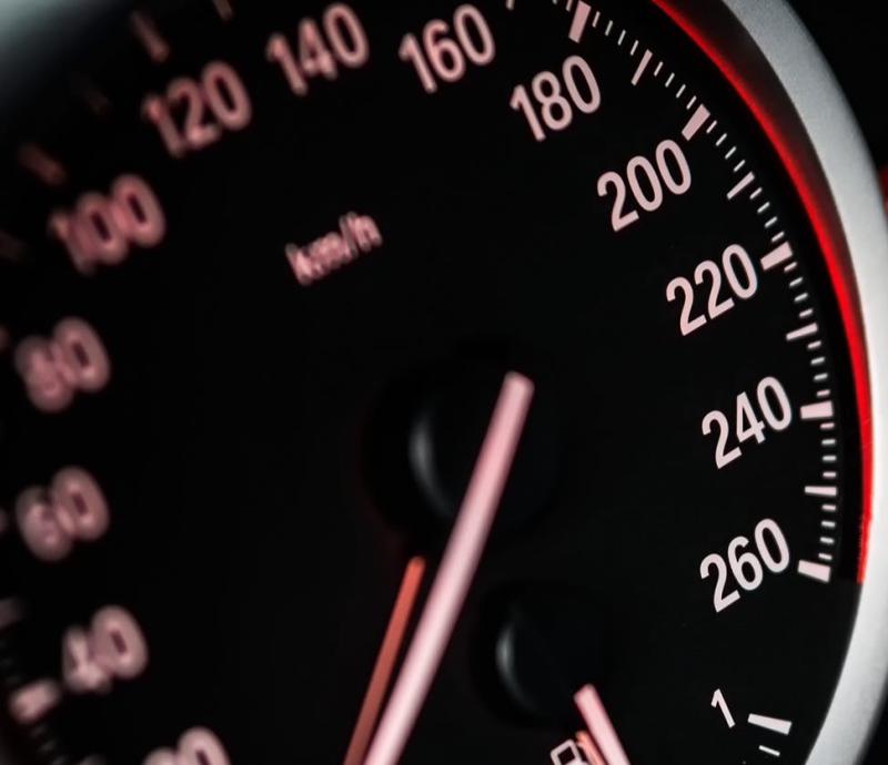 Novice driver clocked travelling almost double the speed limit with no N plates