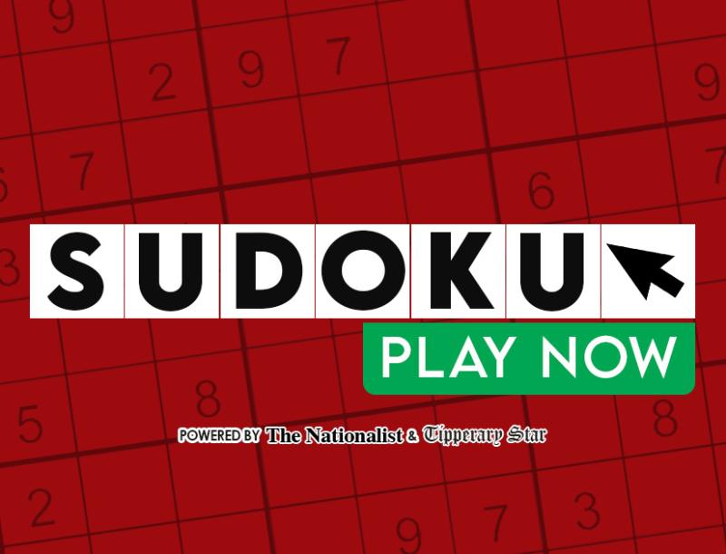 Nenagh Live Interactive Digital SudokuPuzzle