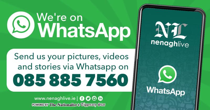 Nenagh Live - We're on WhatsApp! Send us your stories.