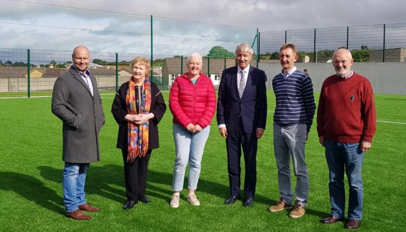 Much anticipated astro-turf pitch opens at Toomevara NS