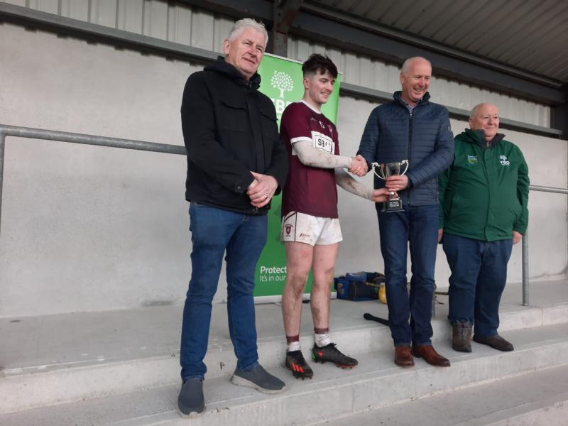 Tim Floyd (Co. Sec.), Eddie Ryan (Capt. Borris-Ileigh),  Joe Kennedy (Co. Chairman), Michael Power(Co. Treasurer) 