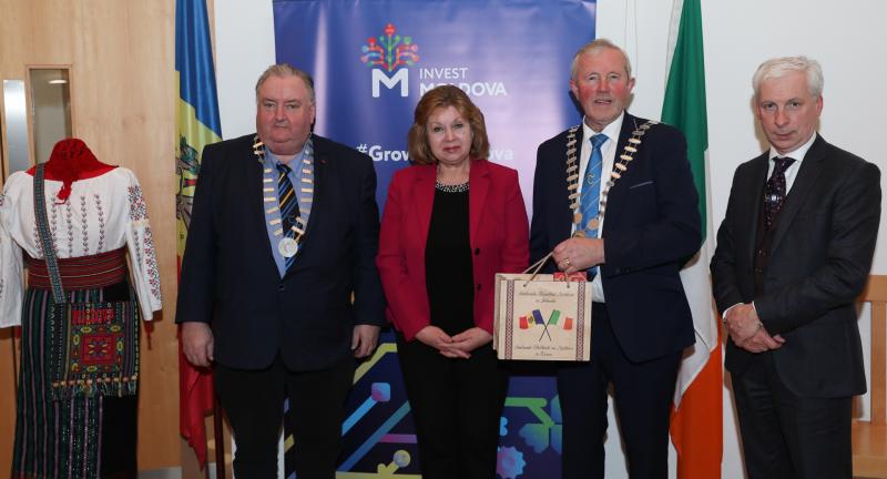 Moldovan Ambassador welcomed to Nenagh for the second time this year