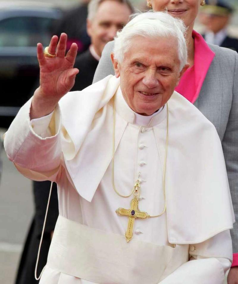The late Pope Emeritus Benedict XVI