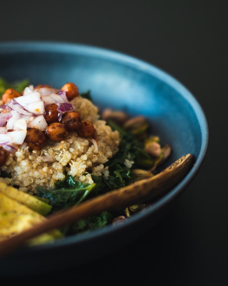 COOKING: Gingergirl's quinoa and feta salad with roast vegetables