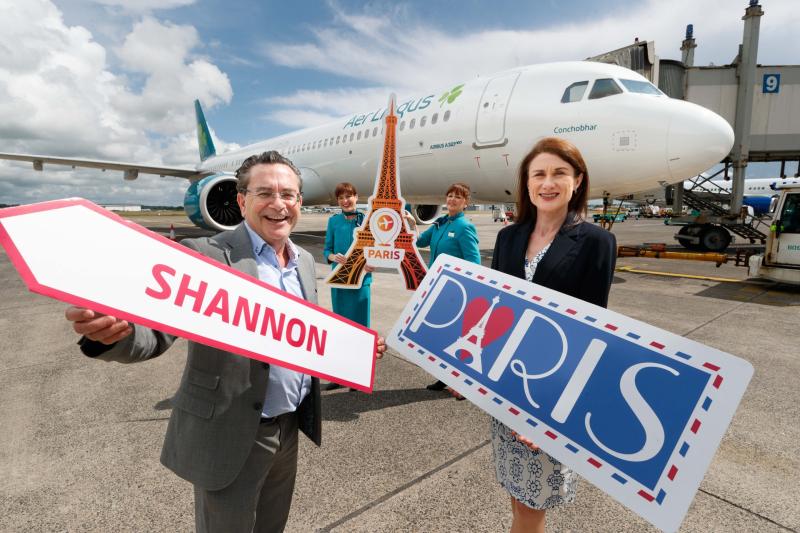 Bonjour: Shannon Airport announces new route to Paris CDG in time for the Rugby World Cup