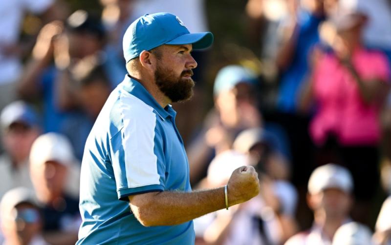 WATCH: Shane Lowry fires up crowd as Europe off to fast start at Ryder Cup