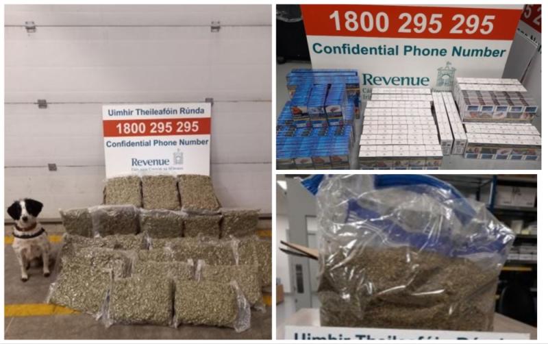 Cannabis 'destined for Limerick' sniffed out by detector dogs Milo and Grace