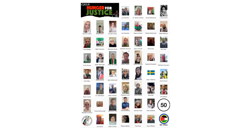 Fast for Gaza by Nenagh Friends of Palestine surpasses 100 day mark