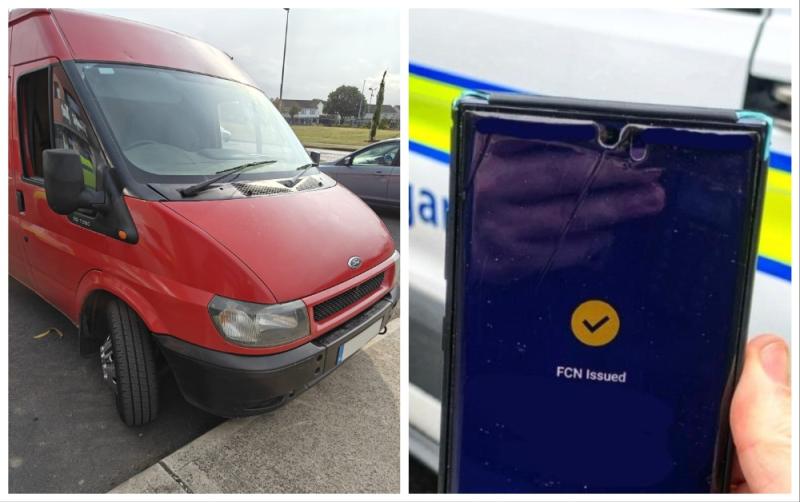 Ah here! Motorist's luck finally runs out as gardaí seize van untaxed for very long time...