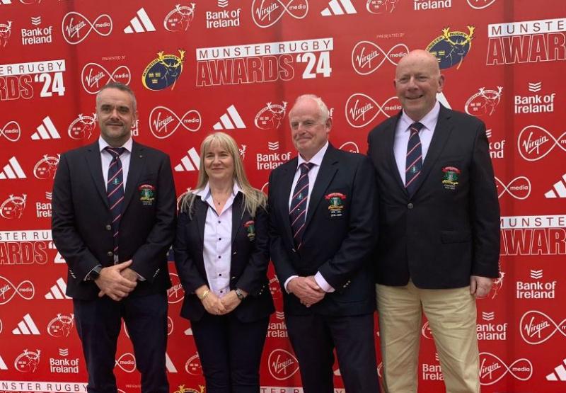 Huge celebrations as a Tipperary club wins Munster Rugby Club of the Year Award