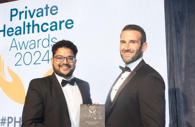 Tipperary physio clinic celebrates second consecutive win at the Private Healthcare Awards