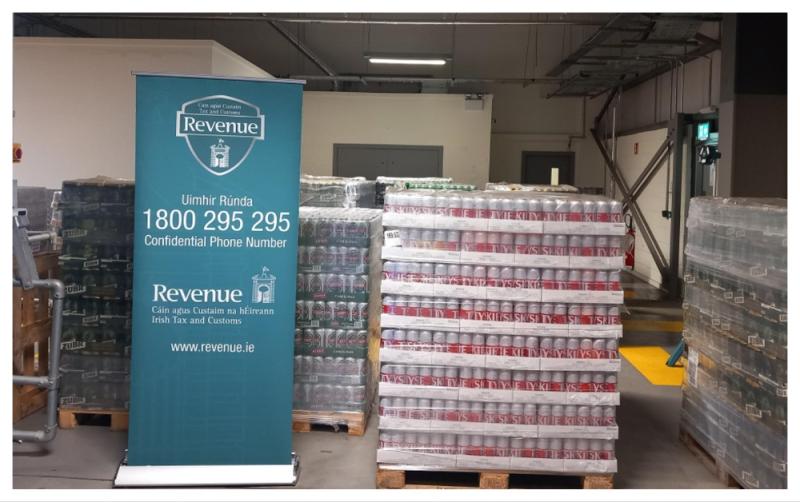 Revenue seize massive amount of beer and wine at Irish port