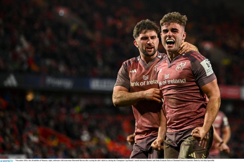 Tipperary duo amongst the replacements as Munster name team for Saracens tie 