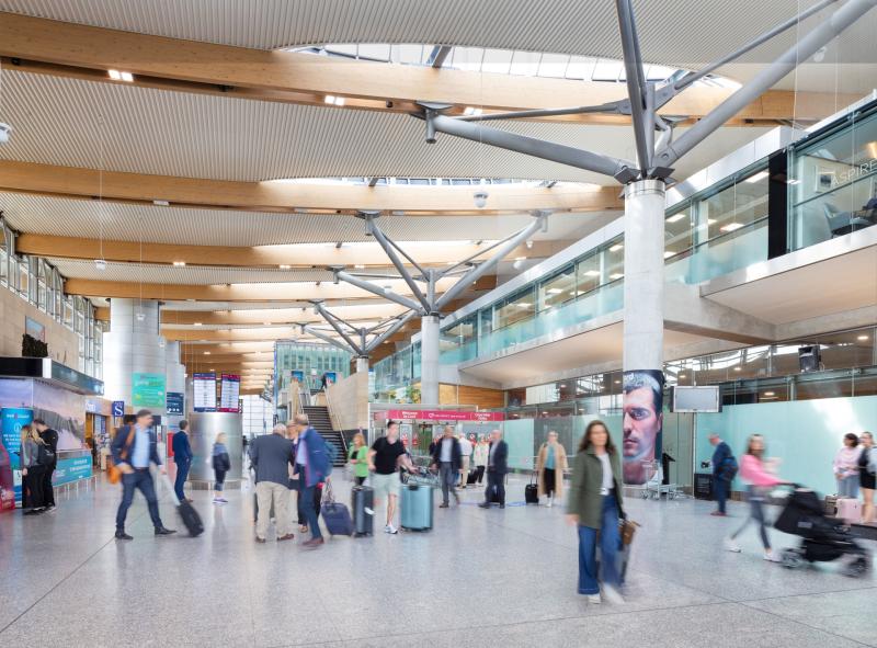 Cork airport is growing constantly with passenger traffic up like never before 