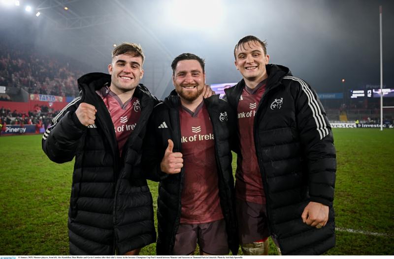 Munster confirm new contracts for players with potential to ensure rebuild continues