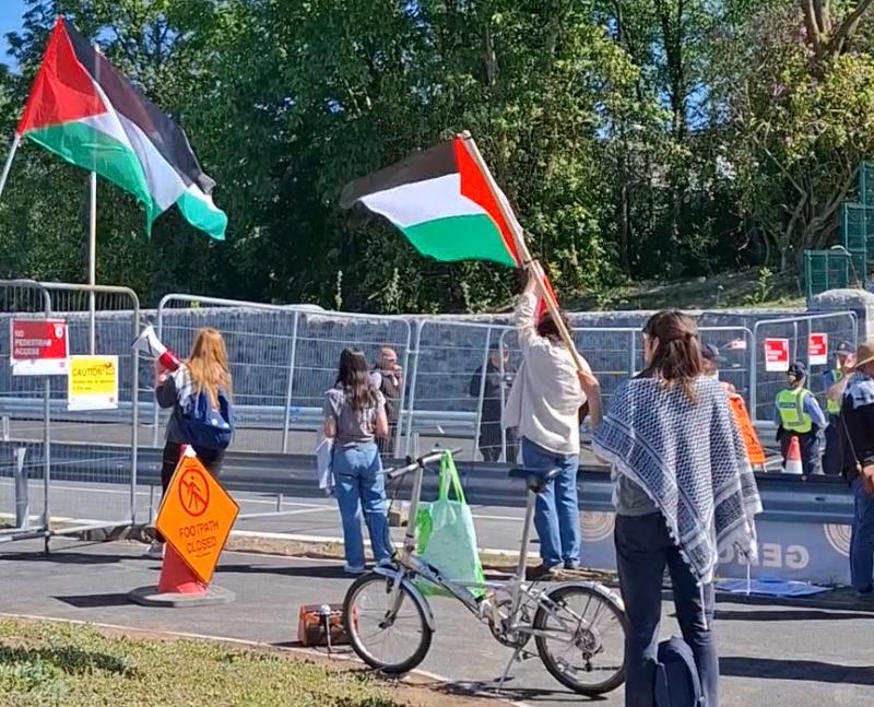 Palestine supporters Killaloe