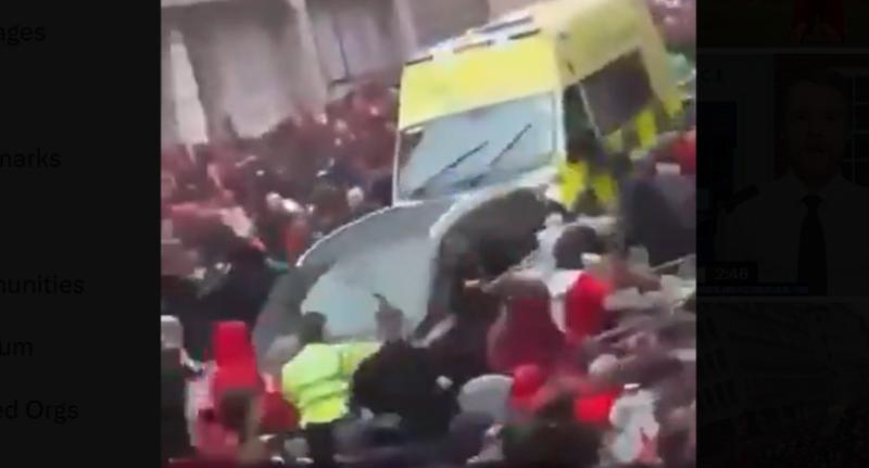 'We were 20 metres away': Irish man caught up in Liverpool chaos as car ploughs into fans