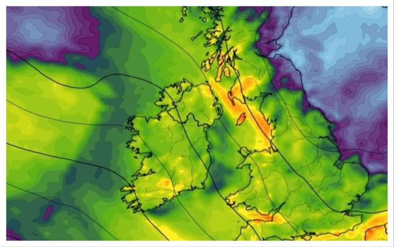 Met &Eacute;ireann predicts 'heavy bursts' of rain in weekend forecast but change could come soon