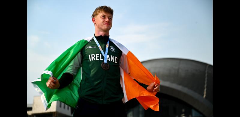 Tipperary athlete Burke brings home Bronze after terrific race at European Youth Olympics!