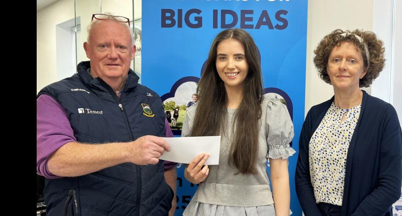 Tipperary student wins bursary to help her on her third-level journey