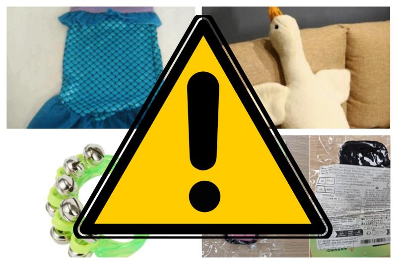 TEMU and SHEIN recall hundreds of products across Ireland amid serious fears for children's health