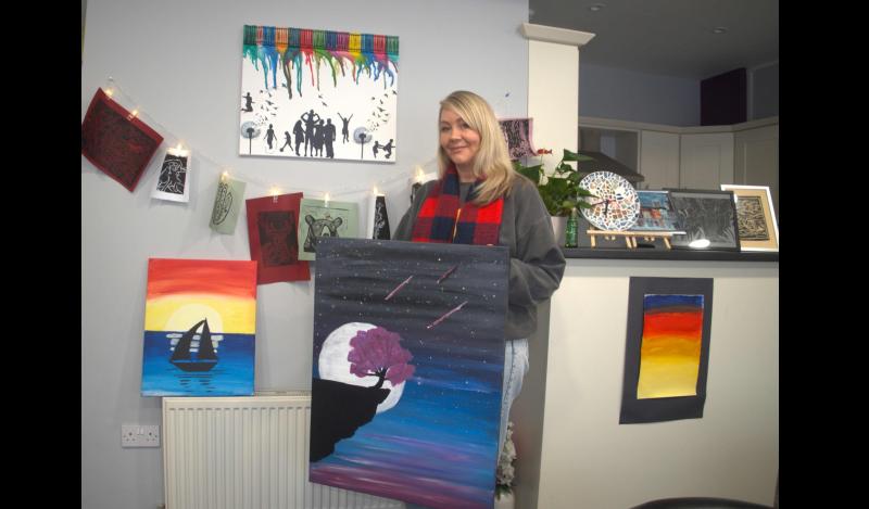 Participants in mental health arts project show their work in Carrick-on-Suir exhibition