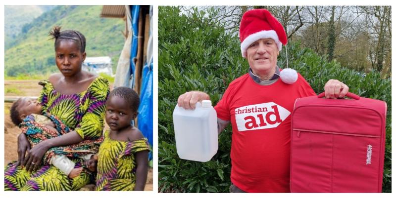 Local  charity supporter raises awareness of war and hunger in eastern Congo