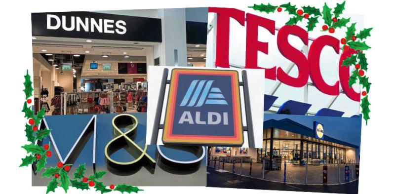 When are supermarkets open between Christmas and New Year, including Aldi, Tesco and Lidl?