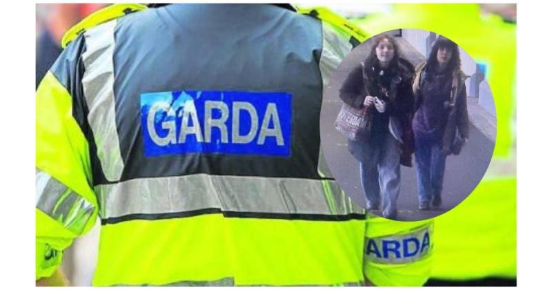 Gardai release CCTV footage of two young girls from Tipperary who have disappeared