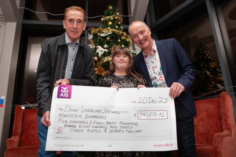 Tipperary branch of Down Syndrome Ireland are grateful for funds raised by Tour de Munster