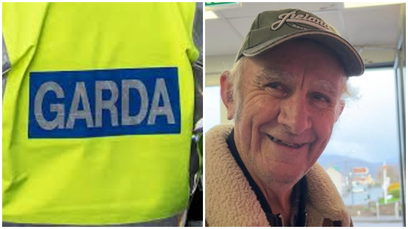 ALERT: Garda&iacute; issue urgent appeal as concerns grown for missing 72-year old man