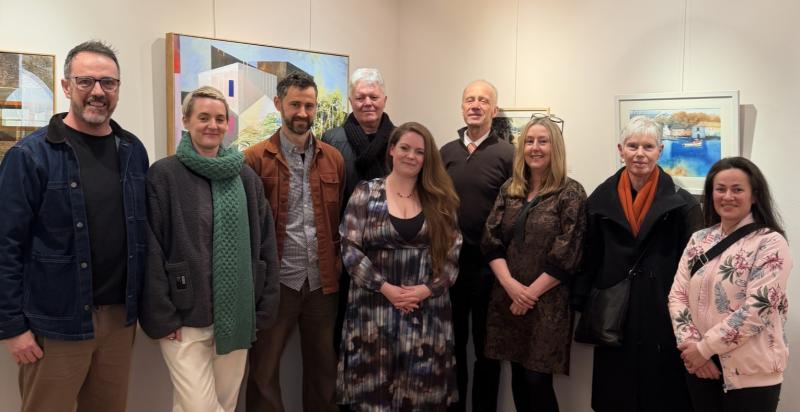 Evening of community and art as locals gather for opening of new exhibition in Tipperary