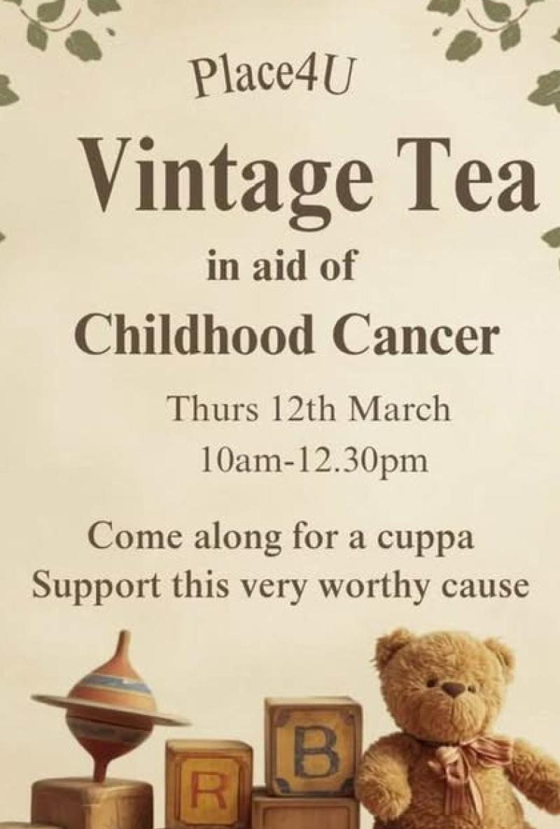 A vintage tea event will be held in Tipperary to raise funds to support cancer services