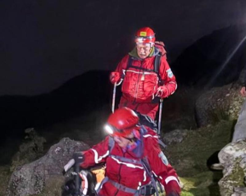 Rescue teams assisted two campers during an early morning operation near Tipperary border