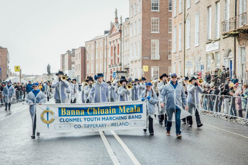 Thousands brave cold weather for International Band Championship in Limerick