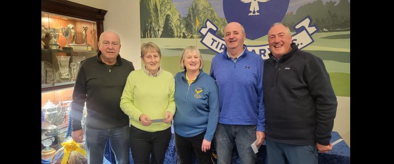 Huge support for well-attended table quiz at Tipperary Golf Club