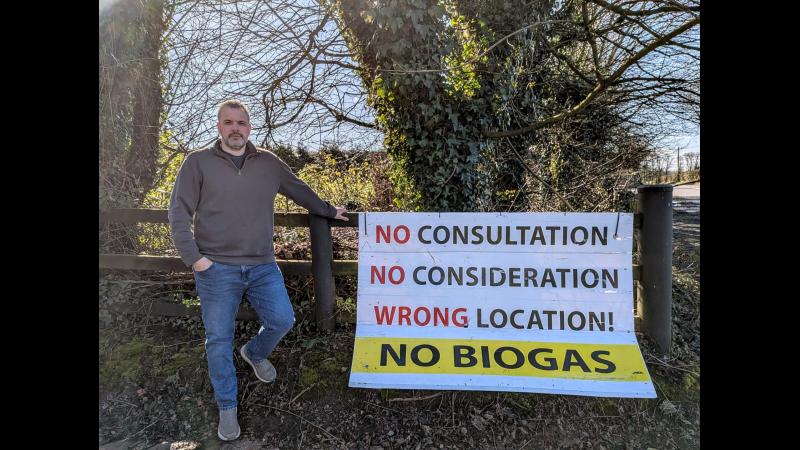 Tipperary residents reaction as major update emerges on biogas plant near rural homes