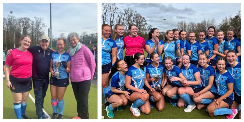 Local Tipperary school completes Munster league and cup hockey double