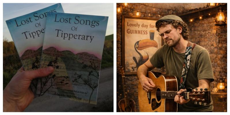 Tipperary musician to host launch event for book about Tipperary's lost songs