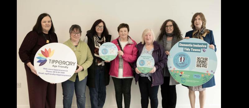 Tipperary Tidy Towns Dementia Awareness Signage Campaign is launched 