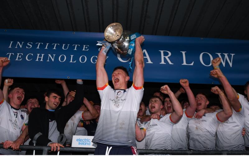 Bryan O'Mara becomes first Holycross/Ballycahill man since Michael Maher to captain a Fitzgibbon Cup winning team