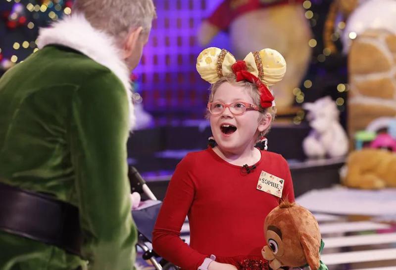 JOY OF CHRISTMAS: Tipperary girl Sophie's magical Late Late Toy Show dream comes true