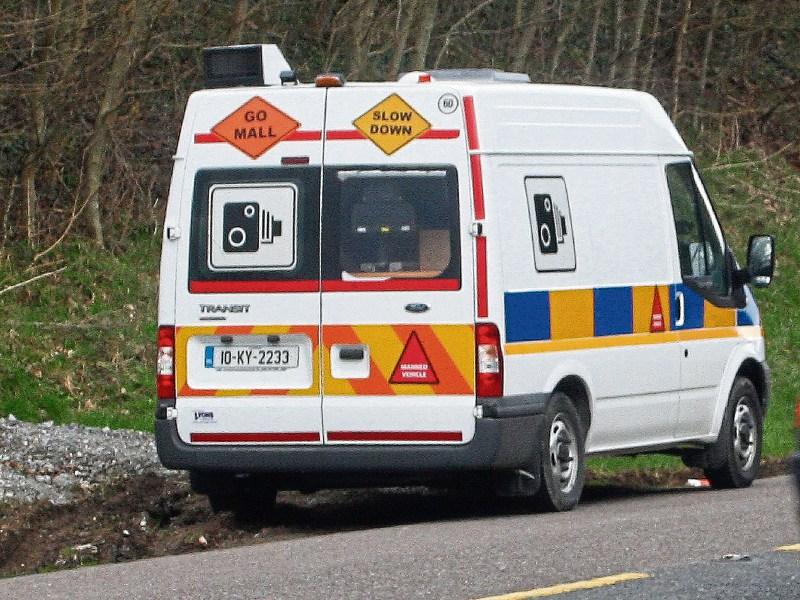 Garda speed vans out in force for National Slow Down Day in Tipperary and Ireland.
