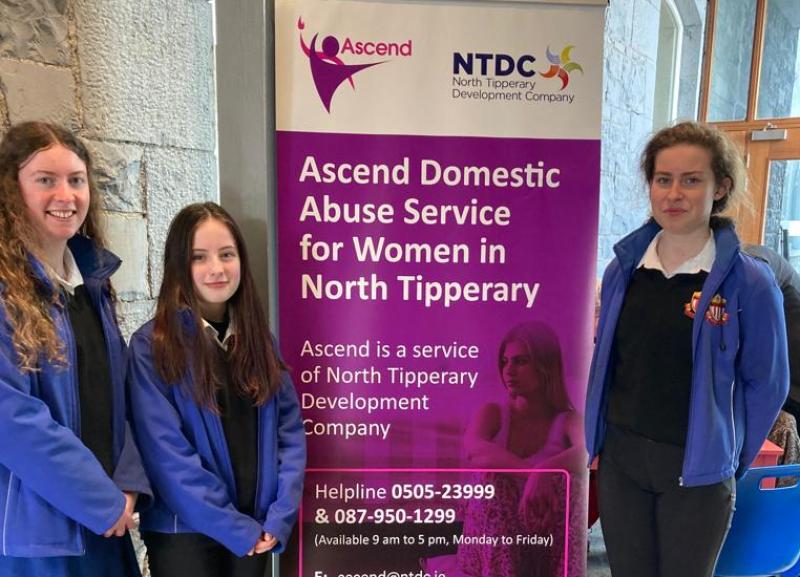  St Mary's Nenagh  take a stand on domestic abuse